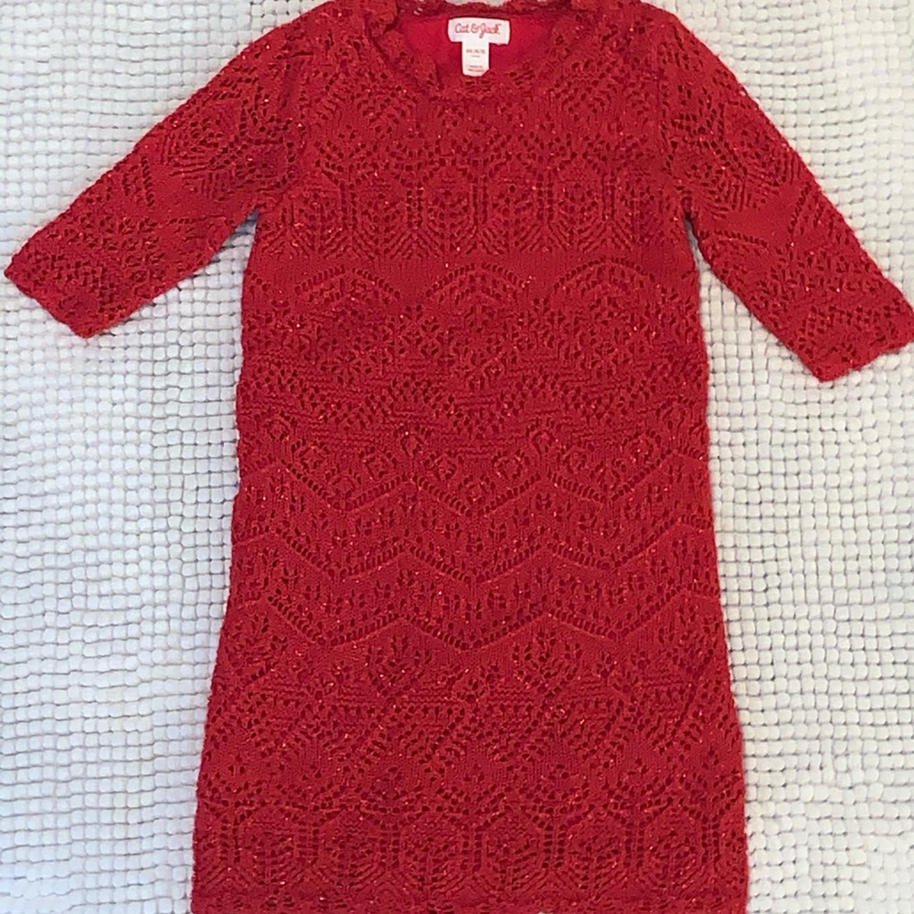 Girls Red Dress